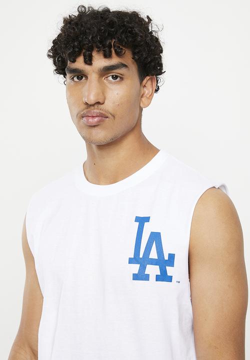 MLB - Men's intro vest la dodgers - white 