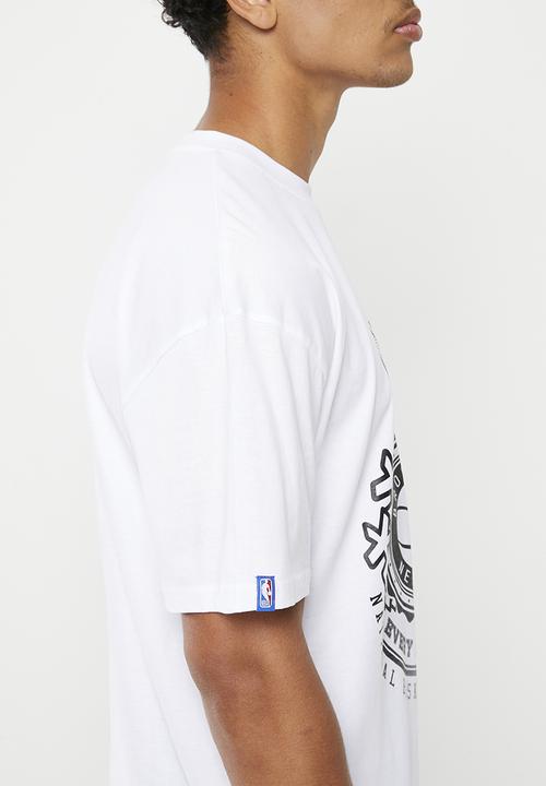 NBA - Men's giant o tee brooklyn nets - white