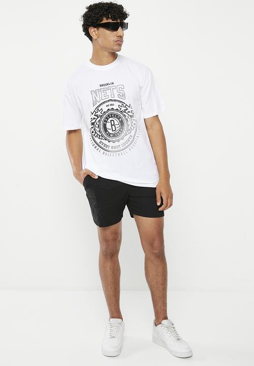 NBA - Men's giant o tee brooklyn nets - white