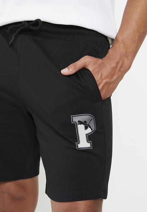 PUMA - Puma squad shorts 8" - black 
