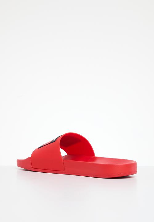Tommy Hilfiger - Tommy jeans pool slide ess - deep crimson