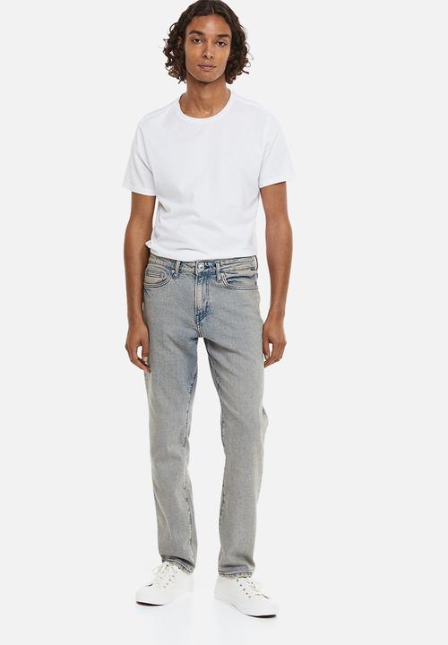 H&M - Straight regular jeans - pale denim blue 