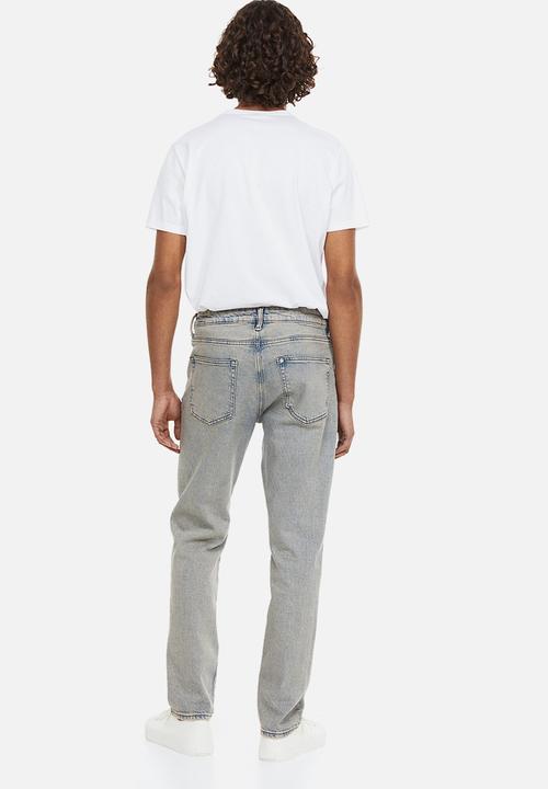 H&M - Straight regular jeans - pale denim blue 