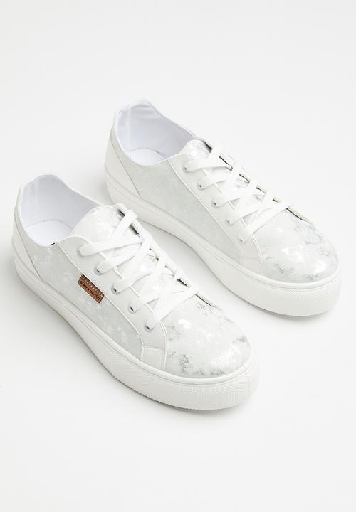 Pierre Cardin - Lucie 2 sneaker - white & grey