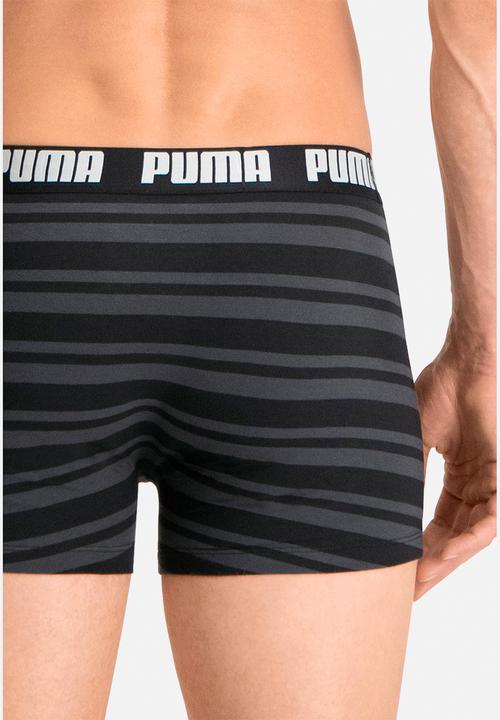 PUMA - Puma heritage stripe boxer 2p - black
