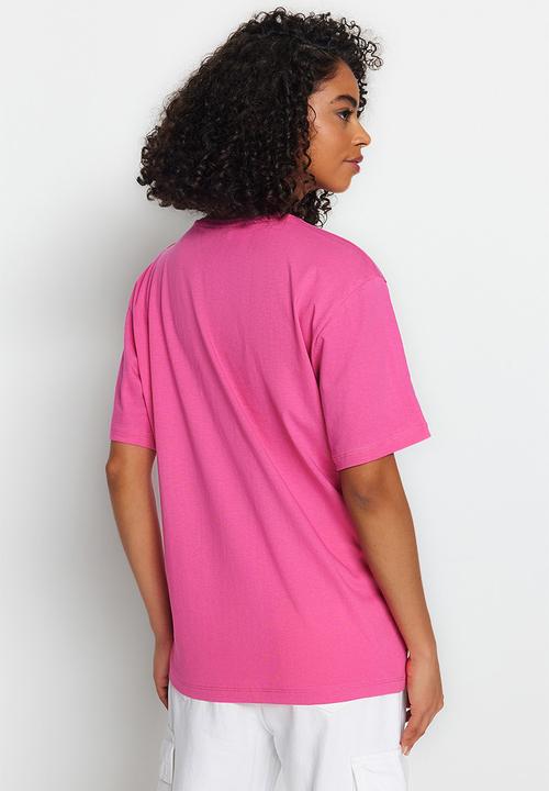 Trendyol - 90s girl boyfriend tee - pink