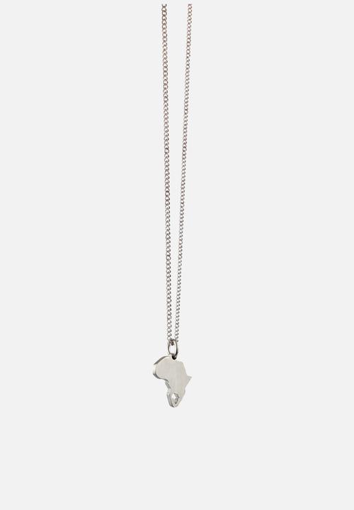 Dan Fuller Jewellery - Africa in Africa Necklace - Silver
