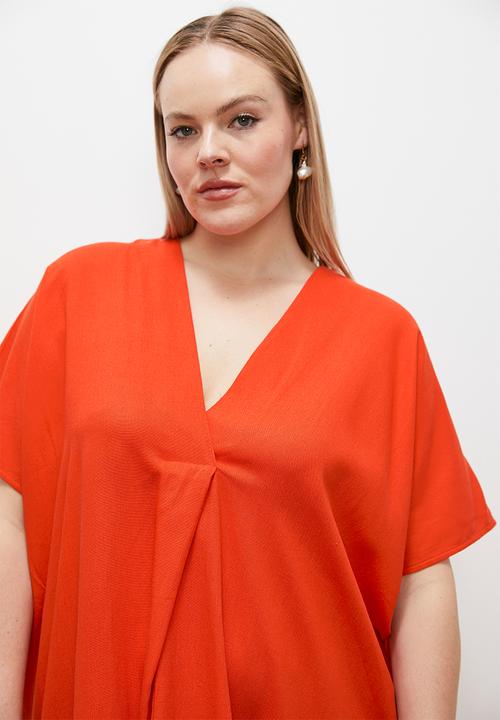edit - Tunic dress - red