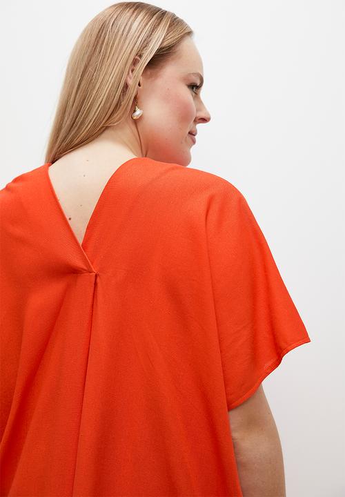 edit - Tunic dress - red