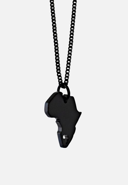 Dan Fuller Jewellery - Africa in Africa Necklace - Black