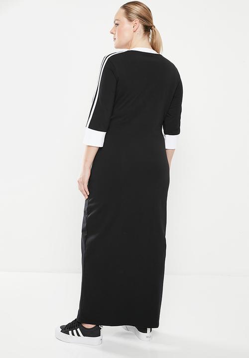 adidas Originals - Plus v-neck dress w - black