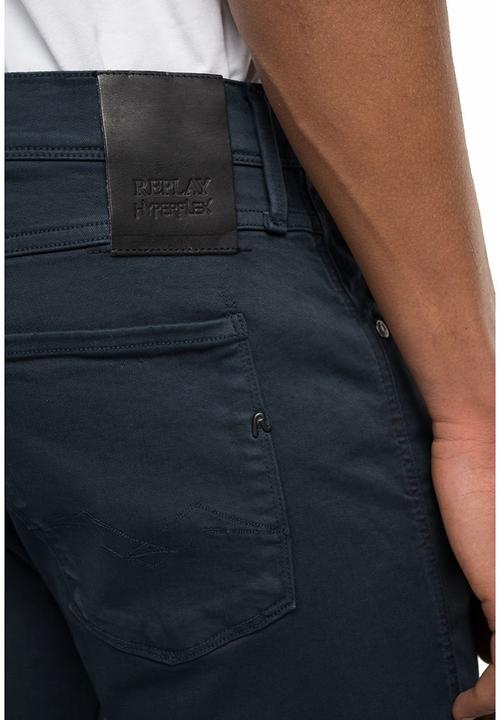 Replay - 10.5 OZ bull hyperflex stretch denim slim - blue
