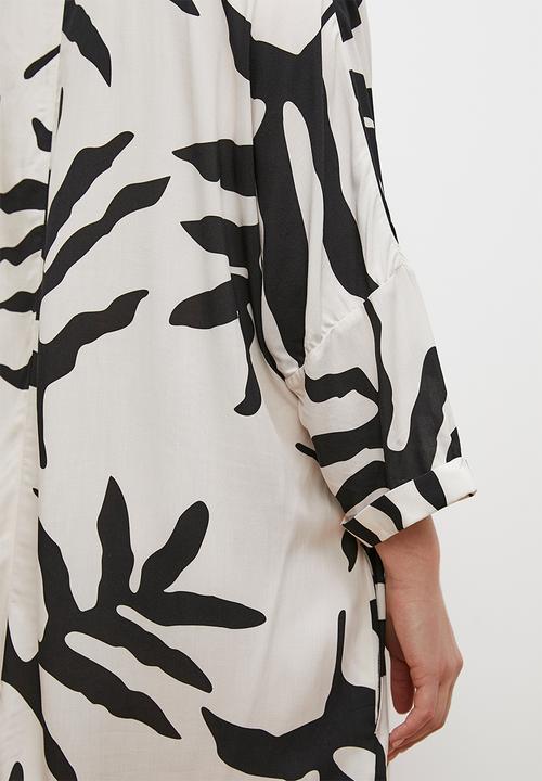 edit - Maxi kaftan dress - mono fern