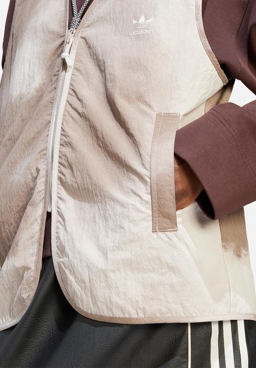 adidas Originals - Zip up vest - wonder beige/multicolour