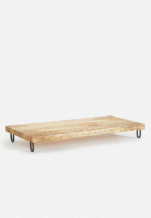 Excellent Houseware - Indi serving tray - natural