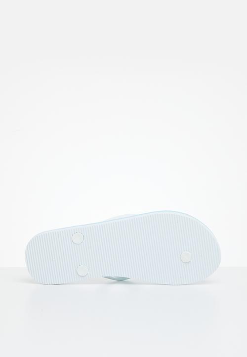POLO - Youths stripe flip flop - blue