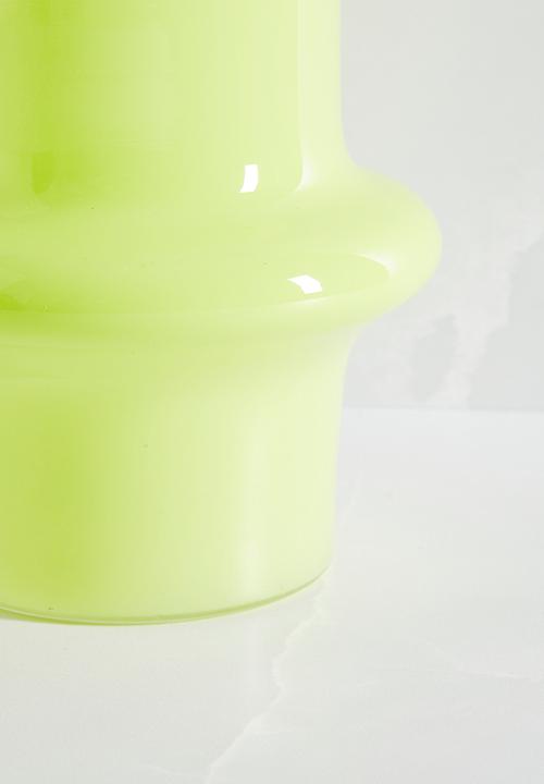 Sixth Floor - Julian glass vase - matcha green