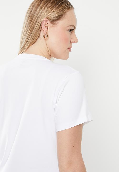 POLO - Plus allie tee - white