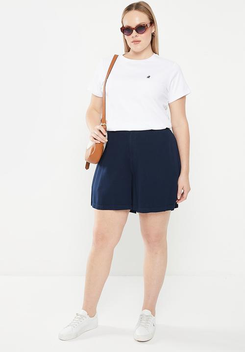 POLO - Plus allie tee - white