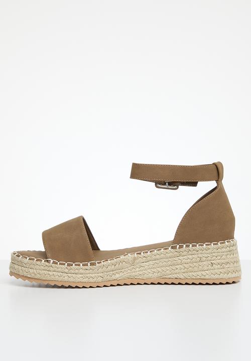 Madison® - Carina flatform espadrille - choc