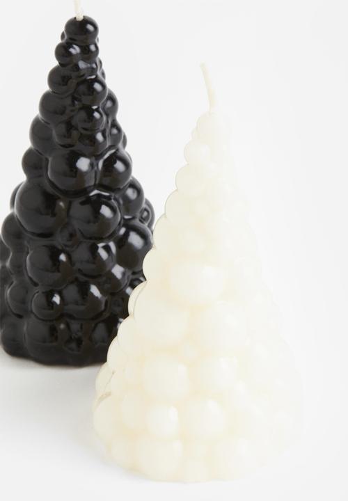 H&M - Tree-shaped candle - white