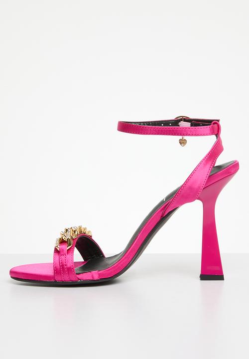 SISSY BOY - Jewelled chain sandal - pink