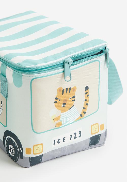 H&M - Printed cool bag - turquoise bus 