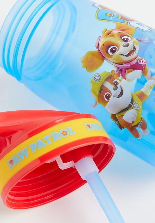 H&M - Printed water bottle - light turquoise/paw patrol
