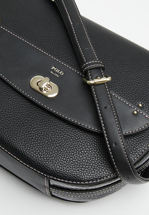 POLO - Saddle crossbody - black