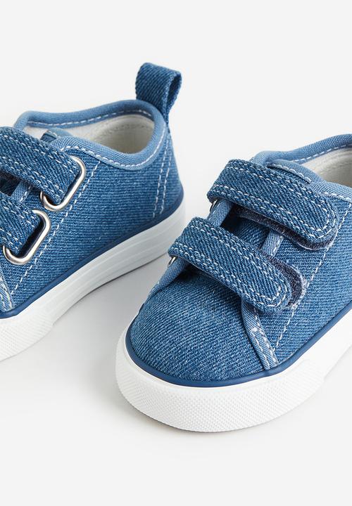 H&M - Canvas trainers - denim blue 