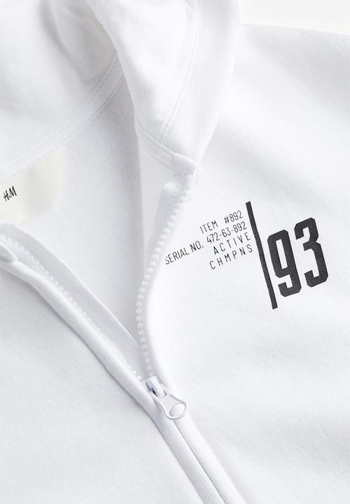 H&M - 3-Piece jersey set - white grey marl 