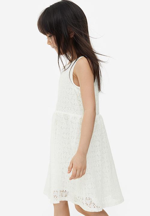 H&M - Lace dress - white