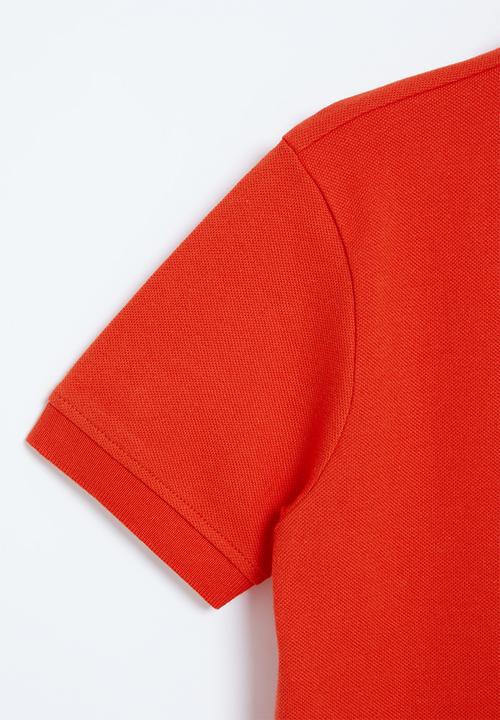 POLO - Boys classic short sleeve golfer - red