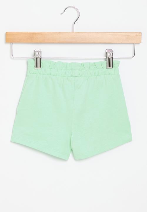 MINOTI - Girls basic jersey short - mint