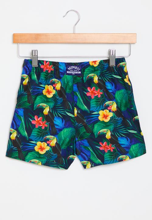 MINOTI - Board shorts - black