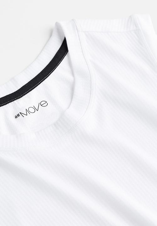 H&M - Drymove™ running vest top - white