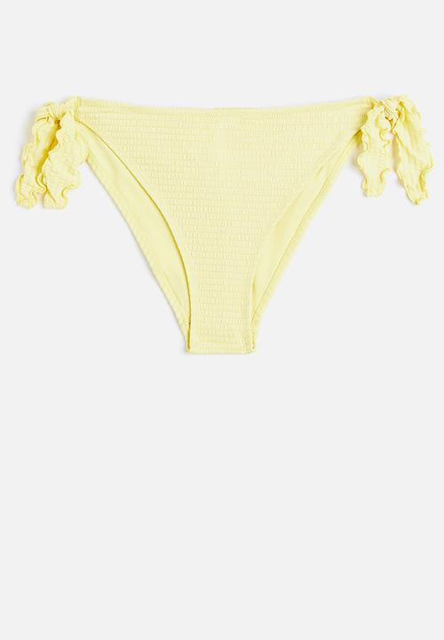 H&M - Bikini bottoms - light yellow