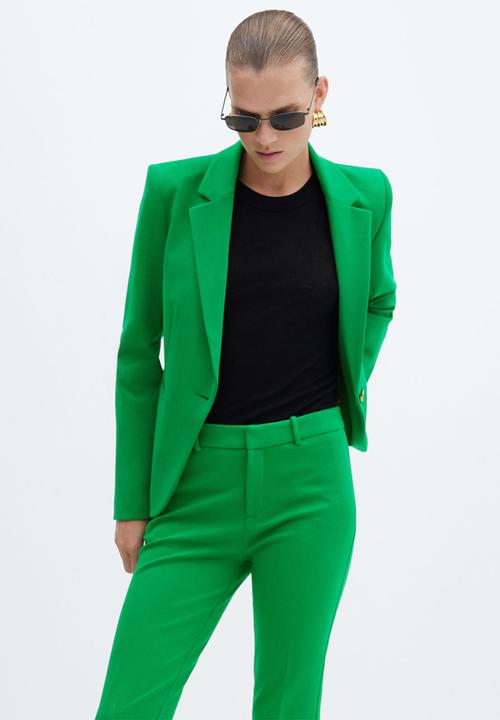 MANGO - Trousers paloma - green