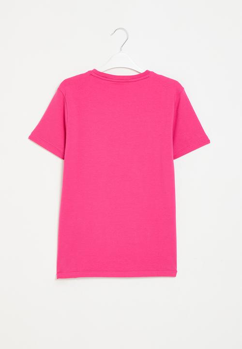 POLO - Girls kelly short sleeve tee - cerise