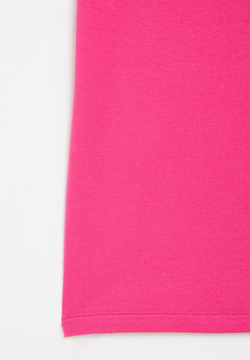POLO - Girls kelly short sleeve tee - cerise