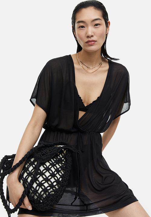 H&M - Beach kaftan - black