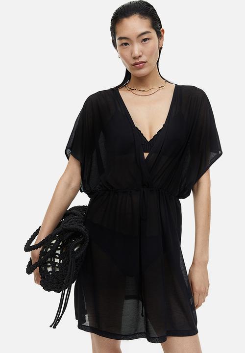 H&M - Beach kaftan - black