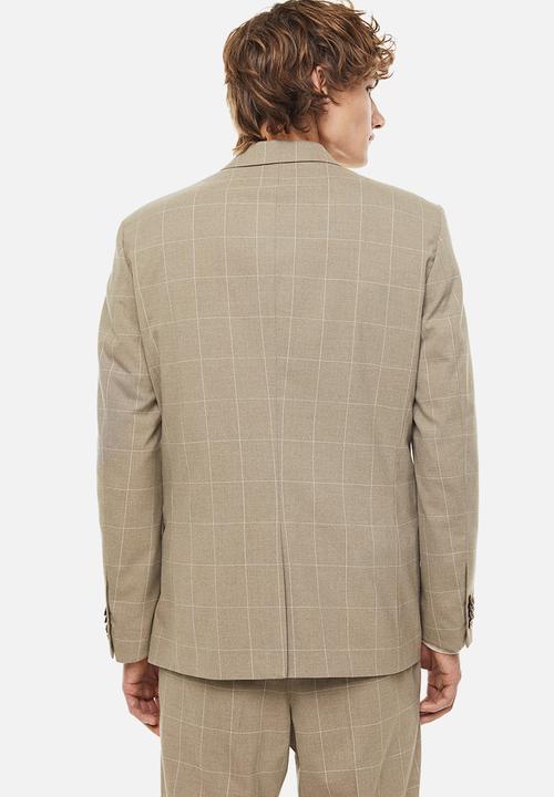 H&M - Slim fit jacket - beige 