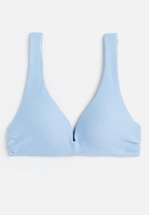 H&M - Push-up bikini top - light blue