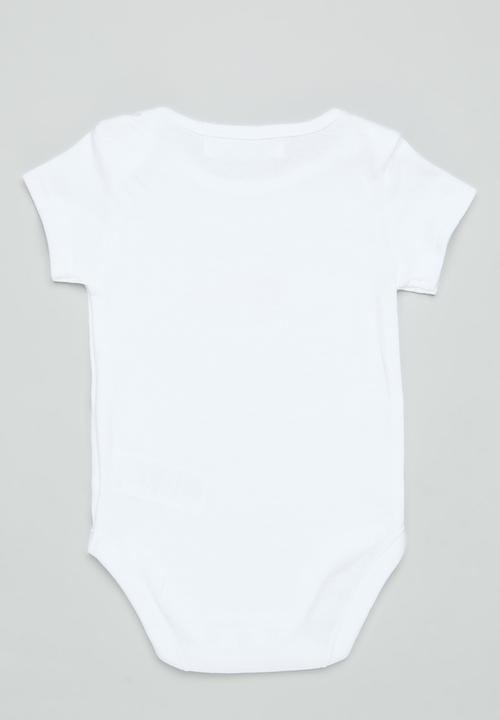 MINOTI - 3 Pack bodysuits - white