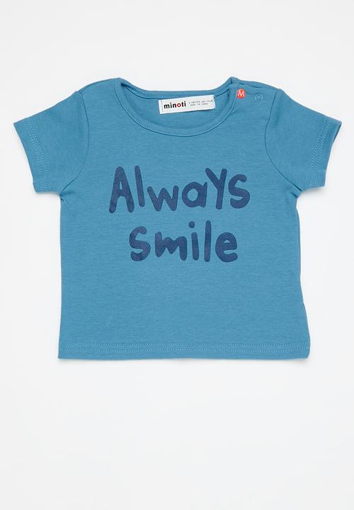 MINOTI - 2 Pack T-shirt - blue 