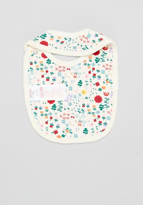 MINOTI - 3 Pack bibs - pink & cream