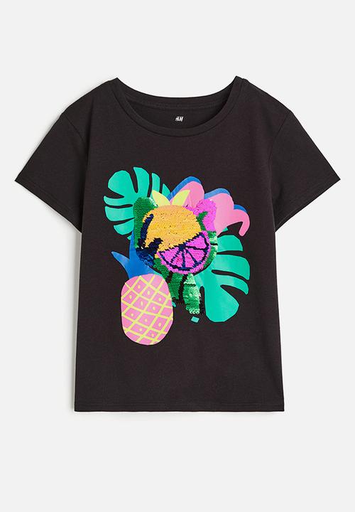 H&M - Top - black