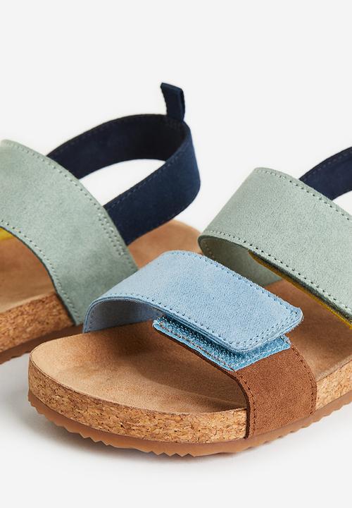 H&M - Sandals - blue