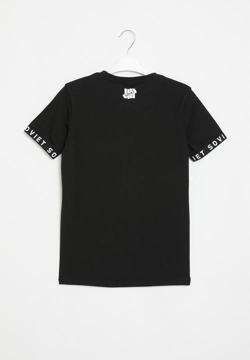 SOVIET - Boys fashion tee - black